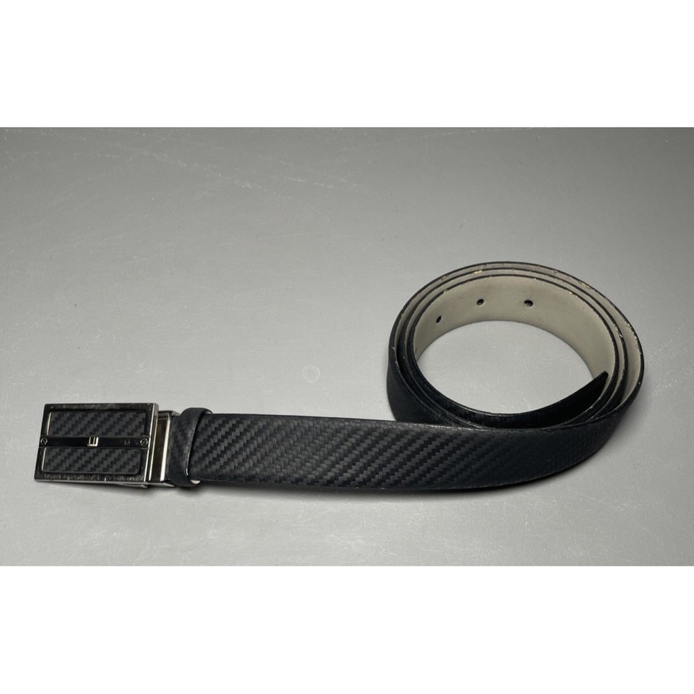 Dunhill‎ Black Cowhide Leather Belt Size 38